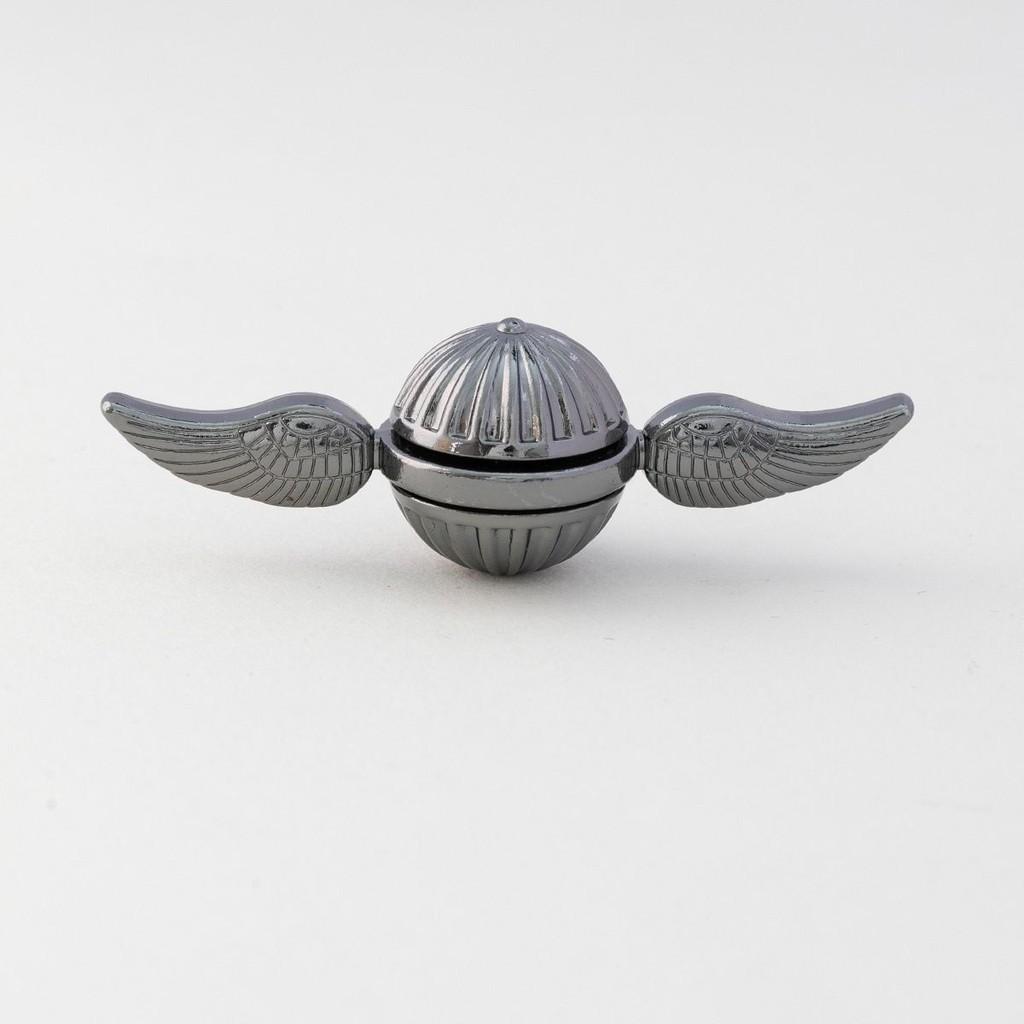 

Снитч Поттер Золотой Металлический Спиннер Ручной Антистресс Игрушка для СДВГ Аутизма чёрный