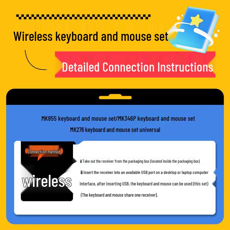 Logitech MK855 Wireless Keyboard and Mouse Combo