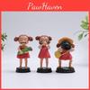 Entzückendes Ponyo und Sosuke Niedliches Figurenset Sammlerstück PVC Schreibtischdeko Geschenk für Frauen