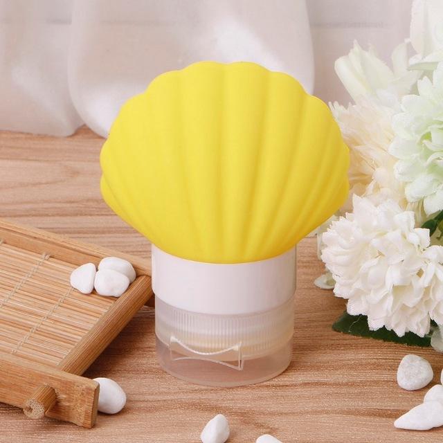 

Бутылочка 40/90 мл Силиконовые Косметические Бутылочки для Шампуня Мягкие Портативные Кончас Флакон Точечная Бутылочка для Путешествий 40ml жёлтый