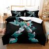 Cool Personelity Kpop Madou King Granzort Bedding Set Cartoon Anime Three-Piece Set Adult Kid Bedroom Three-Piece Suits 3D