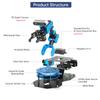 Hiwonder Armpi Ultra Ros2 3D Vision Robot Arm With Multimodal Ai Models, Ai Voice Interaction,Tracking Sorting