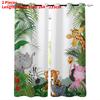 Zoo Curtain Forest Cartoon Children 3d Digital Printing Lightblocking Curtain