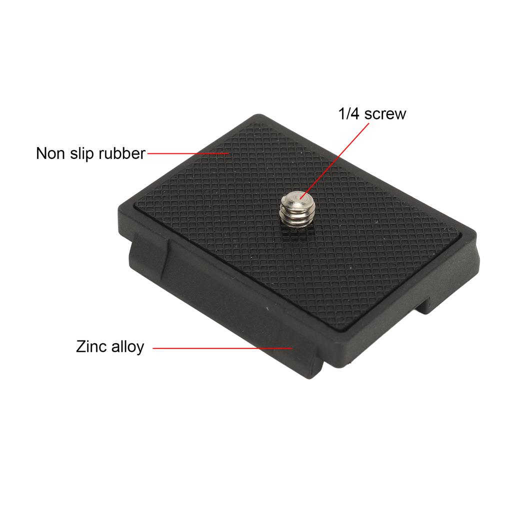 Universal Quick Release Plate Plastic Quick Release System Camera Tripod Mount Adapter with 1/4 Inch Screw for 486RC2 484RC2 200PL 14