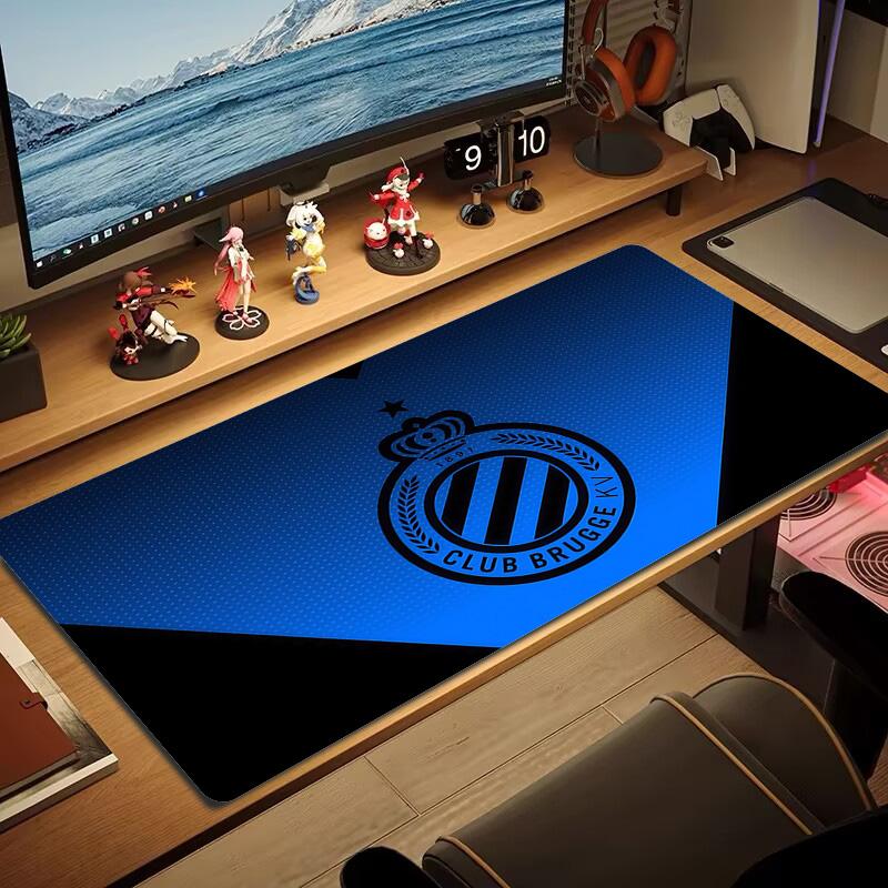 Club Brugge KV Print Cushion Non-slip Laptop Tablet Big Mousepad XXL Mat Mini PC Playmat With Lock Edge