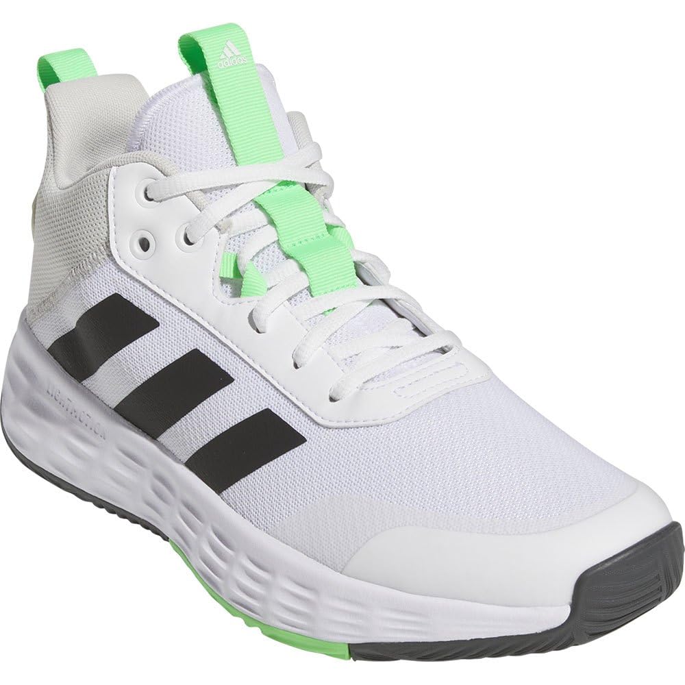 Adidas OWNTHEGAME LRM65 Size 2.0 Men's Sneakers, White, 25.5cm