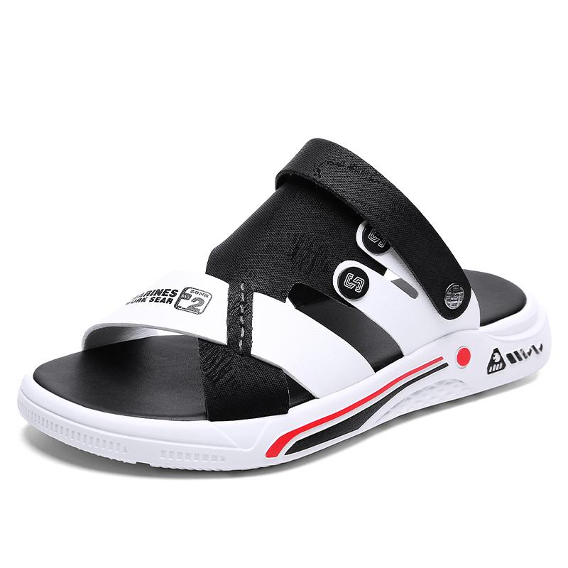 Fashion Summer Mens Massage Slippers Indoor Outdoor Sandals Beach Comfortable Soft Slides Clogs Casual Shoes Men Women Home Slippers