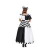Alice im Wunderland Kostümkleid aus Polyesterstoff für Cosplay und Halloween-Veranstaltungen