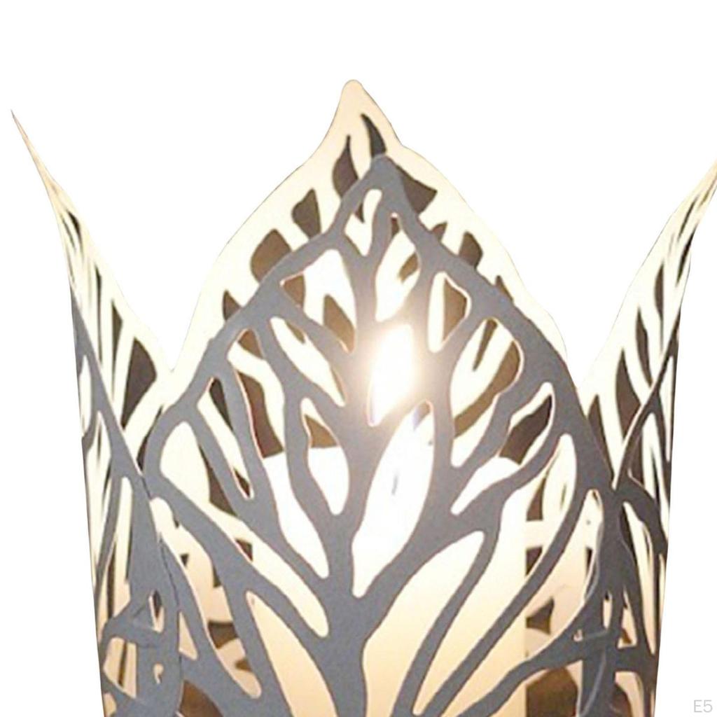 Candle Holder Decor Shaped Vintage Geometric Decorative Gift Candles Stand for Table Parties