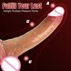 Wearable Realistic Strapon Dildo Skin Testicles Sliding Anal Vagina Sexy Adult Masturbation Big Penis For Women Sex Toys Dildos