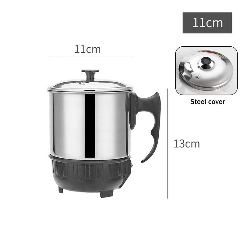 Mini Anti-Dry-Boil Electric Heating Cup 11/12/13/14Cm Portable Travel Electric Kettle Home Kettle Electric Cooker Kettle