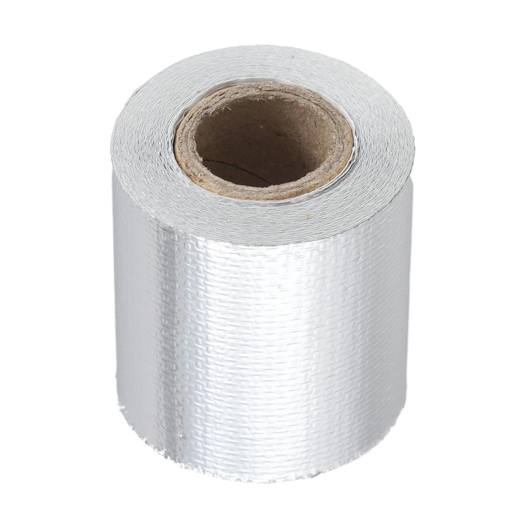 Taśma aluminiowa 5m Taśma izolacyjna termiczna wysokotemperaturowa Taśma osłonowa Taśma owijana Bandaż Taśma osłonowa termiczna do owijania kolektora wydechowego samochodu
