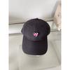 Embroidered Love Cloth Stickers Quick Drying Baseball Cap for Women In Summer Cute Face Showing Small Versatile Soft Top Baseball Cap