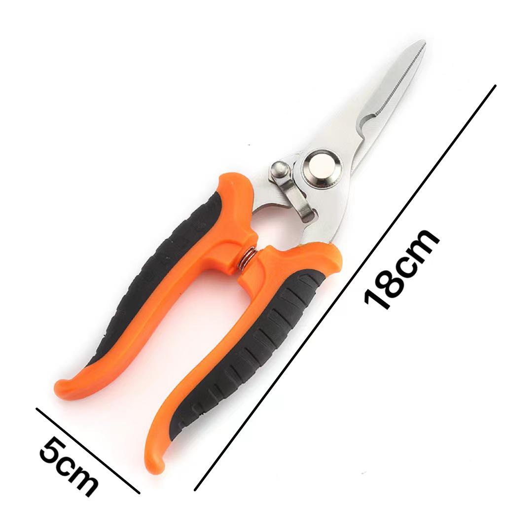 

Многофункциональные ножницы электрика, садовые ножницы, листовое железо, нержавеющая сталь, алюминиевая пряжка, кабельные ножницы, ножницы с замковой пряжкой жёлтый