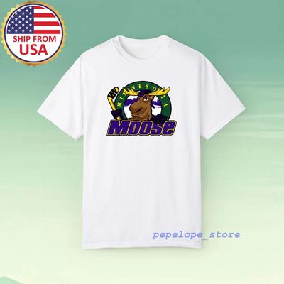 Minnesota Moose Hommes Blanc Taille S-5XL