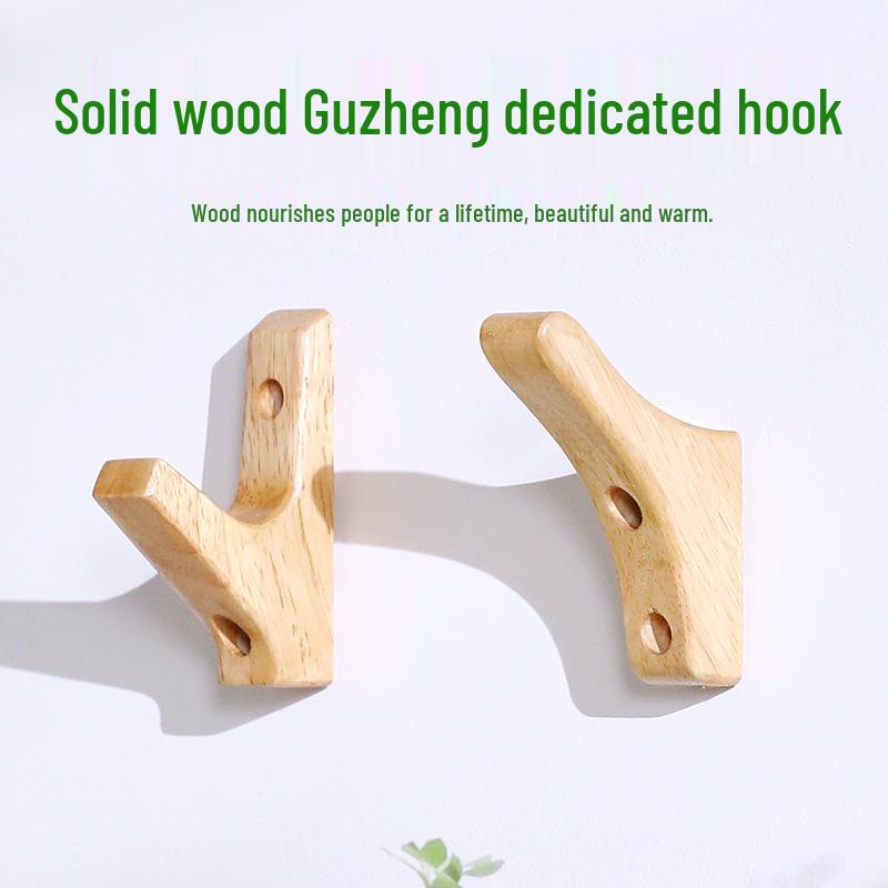 Massivholz Guqin Wandhalterständer & Haken für Zubehör