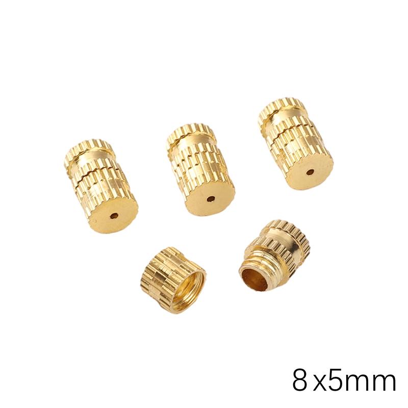 1-10pcs/Bag Plated Screw Clasp Barrel Screw Clasps For Bracelet Necklace Jewelry Making Findings Accessories