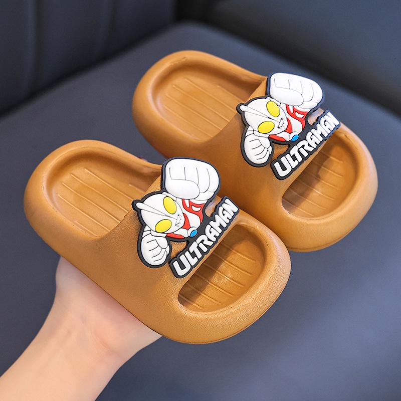 Nezha Kids' Non-Slip EVA Slippers for Boys & Girls - Summer Style for Bath, Indoor, Home