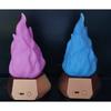 Halloween flame light 3-speed mode, indoor atmosphere light, outdoor camping decoration light