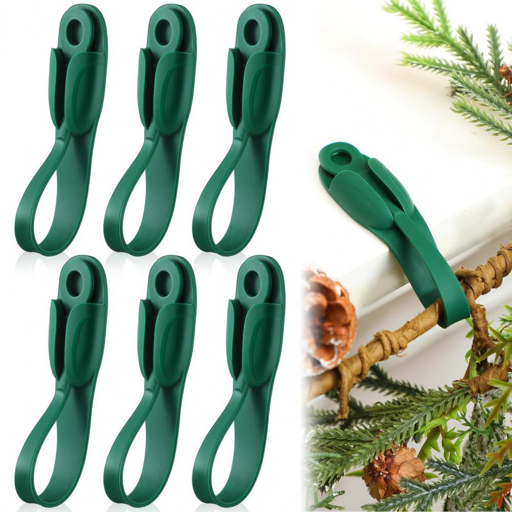 Christmas Wreath Hanger Mantel Garland Hanger Adhesive Christmas Wreath Garland Hooks for Fireplace Mantel for Banister
