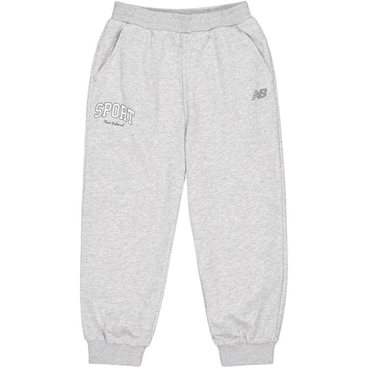 New Balance Sweatpants NB Children Aged 3 7 Years Old Gray 4LE3E073-MGR 120
