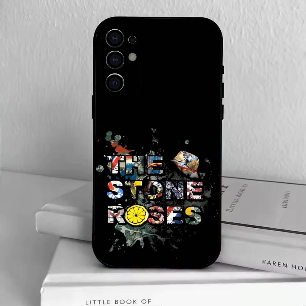 

B-Band The Stone Roses Phone Case For Samsung S25,S24,S21,S22,S23,S30,Ultra,S20,Plus,Fe,Soft Silicone Black Cover Samsung S25ULTRA