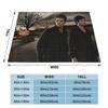 The Vampire Diaries Damon Salvatore Decke Weiche Warme Flanell Überwurfdecke Abdeckung für Bett Wohnzimmer Picknick Reise Zuhause Sofa