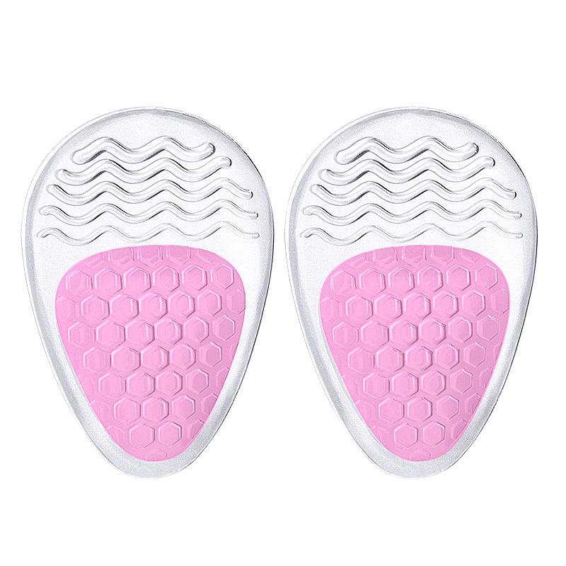 Soft GEL Forefoot Pads: Honeycomb, Shock-Absorbing, Anti-Slip Insoles for High Heels