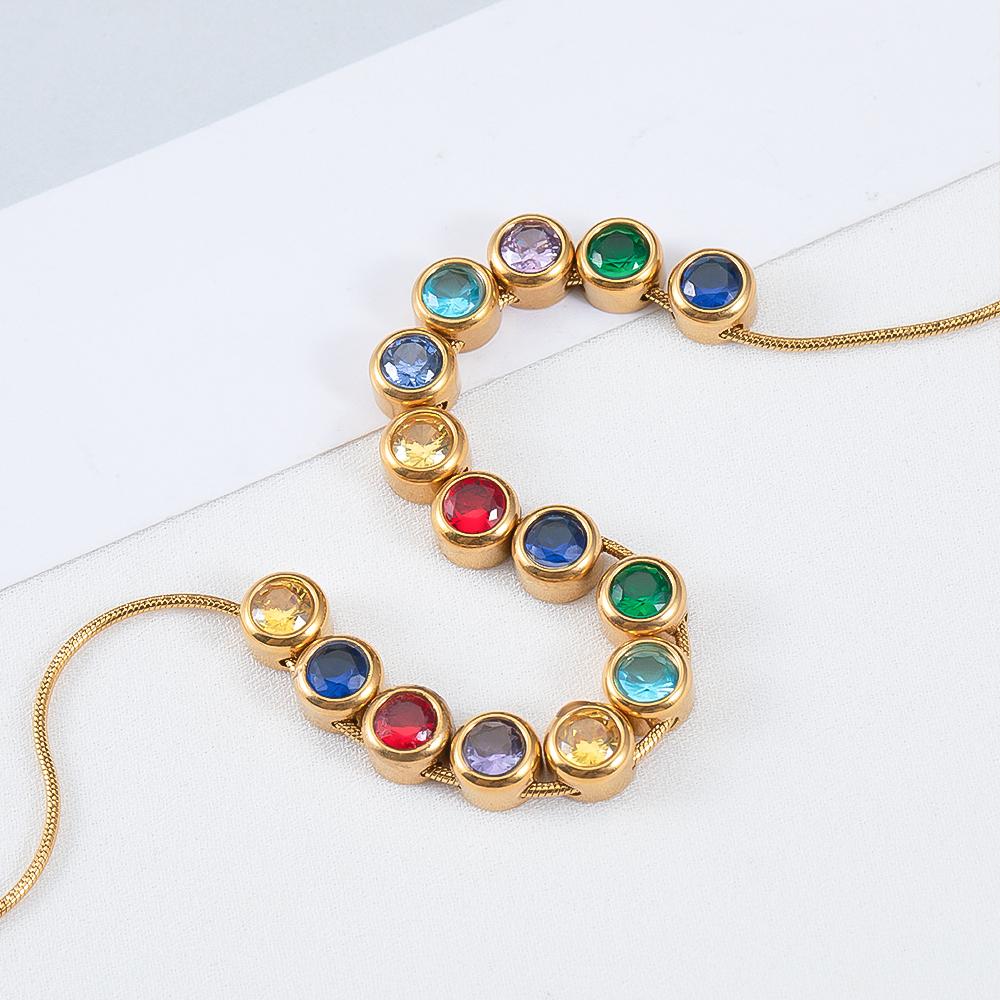 10pcs Stainless Steel Glass Charms Jewelry Making 6mm Colorful Glass Bead Pendants with Hole for DIY Necklace Bracelet Earrings