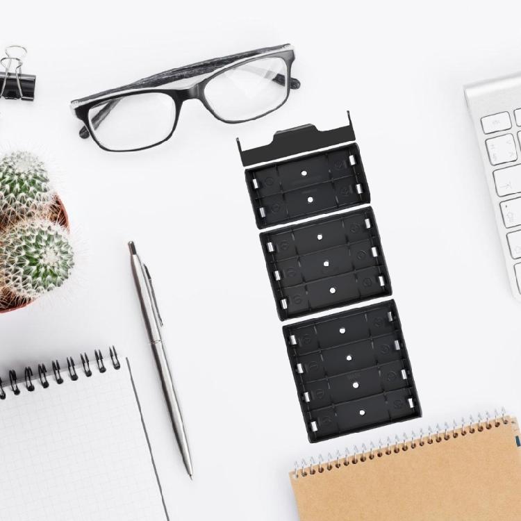 Small Size 18650 Battery Storage Solution Battery Box 1/2/3/4 Slots for Home Prototyping, and Repair Technicians