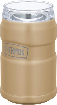 Thermos Outdoor Series Cold Can Holder for 350ml Cans 2way Type Sand Beige ROD-0021 SDBE