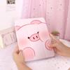 Cute pink pig-shaped iPad Air 7/6/5 tablet case, Pro tablet shell, 11/10/9 protective case
