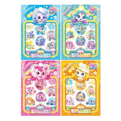 Κατασκευασμένο στην Κορέα - Πιάσε τον Πέφταστέρα! Teenieping Σεζόν 5 Αυτοκόλλητα Τατουάζ (5 Επιλογές)