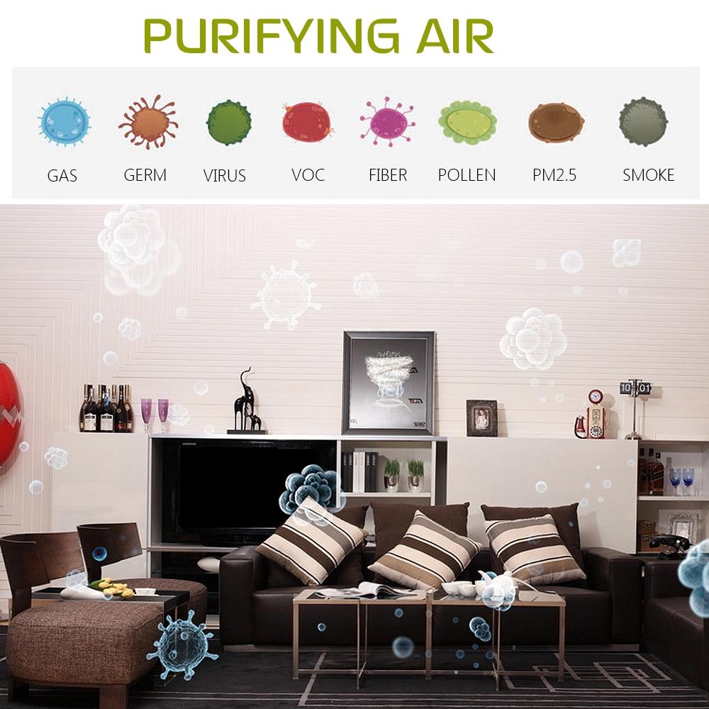 White/Sliver Portable Air Purifier USB Wearable Necklace Negative Ionizer Anion Personal Air Purifier Cleaner Air Freshener