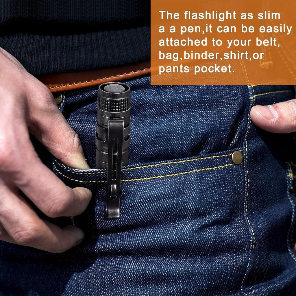 10pcs Mini Portable LED Pen Light Super Bright Master Holds Flashlight Pocket Flashlight Camping Outdoor Emergency Situations