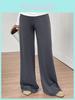 Entspannt geschnittene Schlaghosen mit eingesetztem Polyester für legere Damen-Sommerkleidung