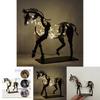 Iron Animal Figurine With Led Light For Living Room Or Office Decor