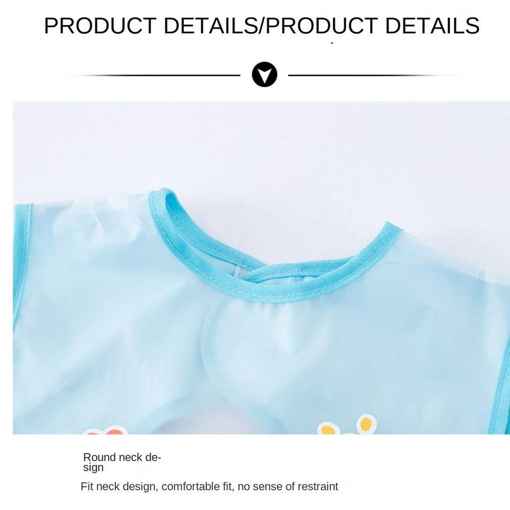 Anti-dirty Sleeveless Bibs Waterproof Saliva Towel Burp Apron Cartoon Baby Feeding Bib  Summer