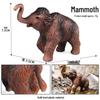Children's Elephant Model: Wildlife African, Asian, Mammoth & Gomphothere Zoo Cognitive Toy