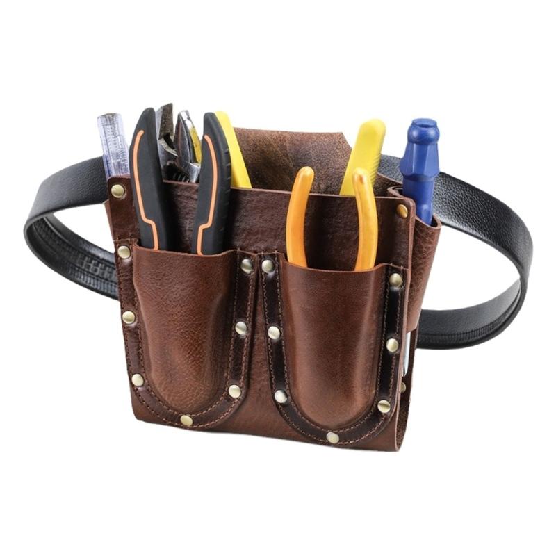 Tool Belt for Electrician Carpenters and Builders PU Leather Organizers