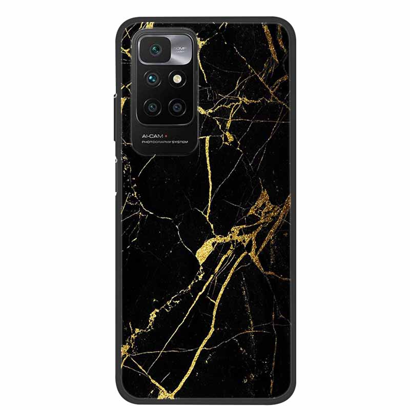 For Xiaomi Redmi 10 Case Marble Soft Silicone Back Case for Xiomi Redmi 10 Phone Cover Redmi10 Prime 2022 Global Coque Funda Bag