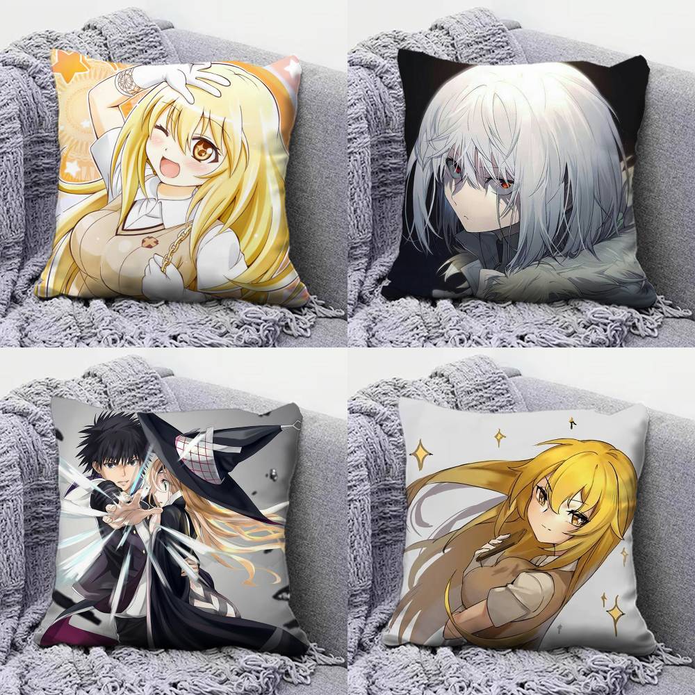 A Certain Magical Index AAnime Pillow Covers Home Sofa Cushion Covers and Aecorative Custom