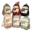 Schoolbag small fresh schoolbag female high value large capacity lightweight simple cute versatile primary school students junior high school students