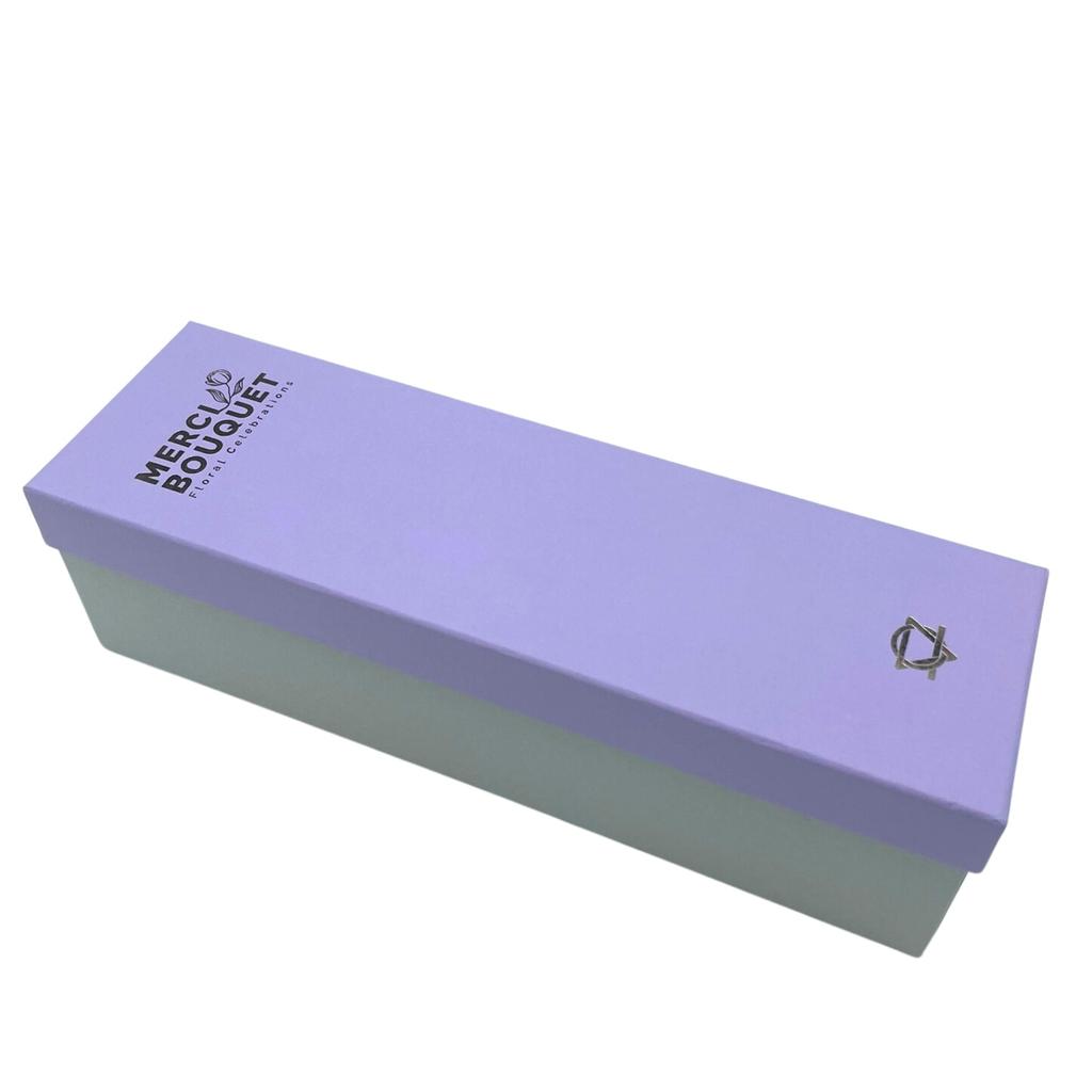 Soap Flowers Long Box Baby Blessings Blues