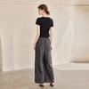 Women's Casual T-shirt and Pants Two-Piece Set