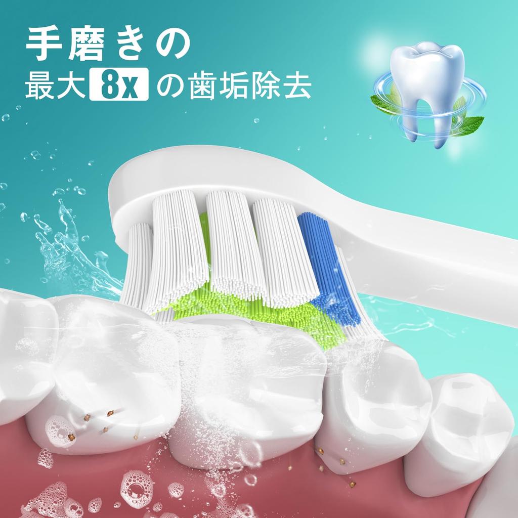 Size Latest Evolution Dealswin Replacement Brush Compatible with Philips Sonicare Electric Toothbrush Replacement Brush Small Brush Head Compatible