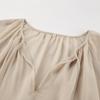 Khaki Spring-Summer New Ruffle Dress Fashion Sun-Protective Long Dress For Women