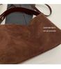 Retro Frosted Deerskin Crossbody Bag - Trendy & Versatile 2025 Niche Fashion Accessory