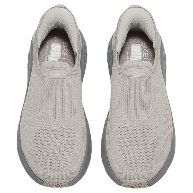 Skechers Go Walk Wygodne Lekkie Oddychające Otulające Łatwe Buty do Chodzenia Damska Trampka Szary 126043-LTGY