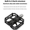 Pedale Piatto per Bicicletta Universale Leggero Piattaforma in Fibra di Carbonio Pedale Piatto per Mountain Bike Bici da Strada per Viaggio Biciclette Ciclocross 1 Coppia